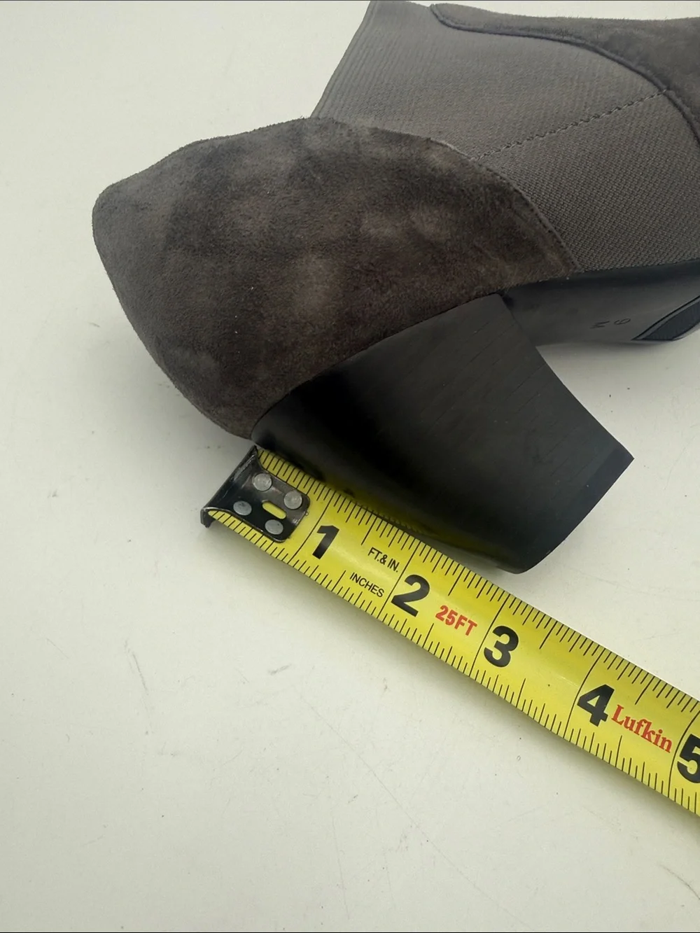 Vaneli Women’s Suede Ankle Booties Dark Gray women 9M casual office fall winter